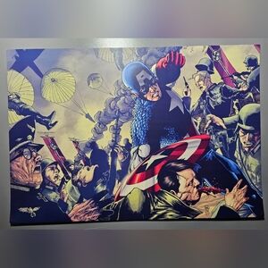 Captain America Art Print